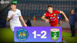 Super League: Dinamo Samarqand 1 - 2 Lokomotiv Tashkent (2024)