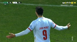 Liga Portugal 2 Meu Super: Tondela vs U. Leiria, Golo 1-4 Juan Muñoz (2024-2025)