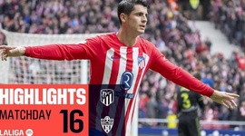 La Liga: Atlético Madrid 2 - 1 Almería (2023-2024)