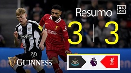 Premier League: Newcastle 3 - 3 Liverpool (2024-2025)