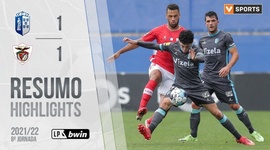Liga Portugal Bwin: Vizela 1 - 1 Santa Clara (2021-2022)