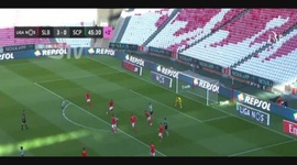 Liga NOS: Benfica (3-1) Sporting, Golo Pedro Gonçalves, 46m (2020-2021)