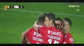 Liga Portugal Bwin: Estoril (0-1) Benfica, Golo L. Verissimo, 2m (2021-2022)