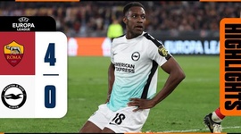 Liga Europa: Roma 4 - 0 Brighton (2023-2024)