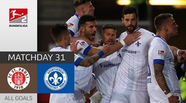 2. Bundesliga: FC St. Pauli 1 - 2 SV Darmstadt 98 (2021-2022)