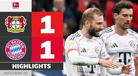 Bundesliga: Leverkusen 1 - 1 Bayern München (2025-2026)