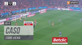 Liga Portugal Betclic: Benfica vs FC Porto, Caso Fábio Vieira, 49' (2024-2025)