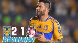 Liga MX: Tigres 2 - 1 Toluca (2024-2025)