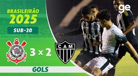 Brasileirão S20: Corinthians 3 - 2 Atlético-MG (2025)