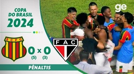 Copa do Brasil: Sampaio Corrêa 5 - 3 g.p Ferroviário (2024)