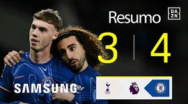 Premier League: Tottenham 3 - 4 Chelsea (2024-2025)