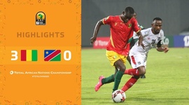 CHAN: Guiné-Conakri 3 - 0 Namíbia (2020)