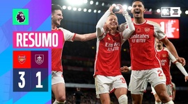 Premier League: Arsenal 3 - 1 Burnley (2023-2024)