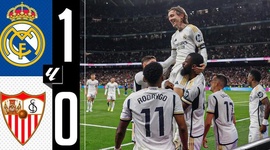 La Liga: Real Madrid 1 - 0 Sevilla (2023-2024)