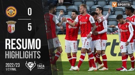 Taça de Portugal Placard: Nacional 0 - 5 Sp. Braga (2022-2023)