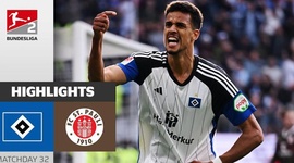 2. Bundesliga: Hamburger SV 1 - 0 FC St. Pauli (2023-2024)