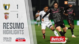 Liga Portugal Betclic: Famalicão 1 - 1 Sp. Braga (2024-2025)