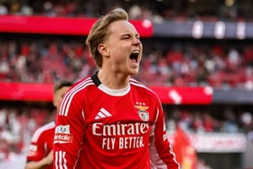 Benfica vence Nacional e pressiona Sporting na Liga