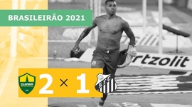 Brasileirão: Cuiabá 2 - 1 Santos (2021)