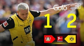 Bundesliga: Leverkusen vs Dortmund, Golo 1-2 Ryerson (2024-2025)