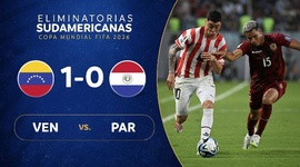 Qualificação Mundial América do Sul: Venezuela 1 - 0 Paraguai (2026)