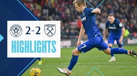 Premier League: Sheffield Utd 2 - 2 West Ham (2023-2024)