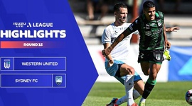 A-League: Western United FC 2 - 2 Sydney FC (2023-2024)
