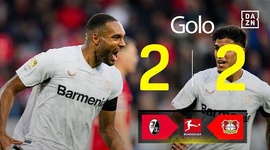 Bundesliga: SC Freiburg vs Leverkusen, Golo 2-2 Tah (2024-2025)