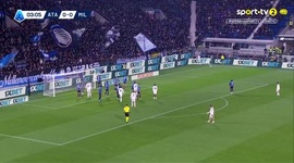 Serie A: Atalanta vs Milan, Golo 0-1 S. Ricci (2025-2026)