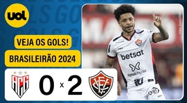 Brasileirão: Atlético-GO 0 - 2 Vitória (2024)