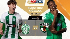 A Lyga: FK Zalgiris 5 - 0 Kauno Zalgiris (2024)