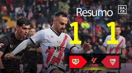 La Liga: Rayo Vallecano 1 - 1 Sevilla (2024-2025)