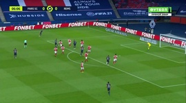 Ligue 1: PSG 4 - 0 Stade Reims (2020-2021)