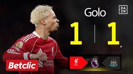 Premier League: Liverpool vs Newcastle, Golo 1-1 Ekitike (2025-2026)