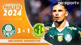 Campeonato Paulista: Palmeiras 3 - 1 Mirassol (2024)