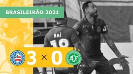 Brasileirão: Bahia 3 - 0 Chapecoense (2021)