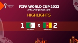 Qualificação Mundial África: Argélia 1 - 2 a.p Camarões (2022)