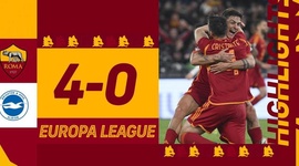 Liga Europa: Roma 4 - 0 Brighton (2023-2024)