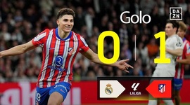 La Liga: Real Madrid vs Atlético Madrid, Golo 0-1 Alvarez (2024-2025)