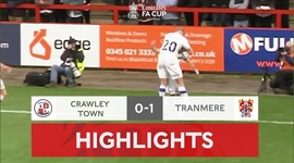 FA Cup: Crawley Town 0 - 1 Tranmere Rovers (2021-2022)