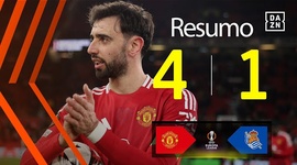 Liga Europa: Man Utd 4 - 1 Real Sociedad (2024-2025)