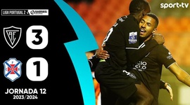 Liga Portugal 2 SABSEG: Ac. Viseu 3 - 1 Belenenses (2023-2024)