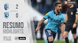 Liga Portugal Bwin: Vizela 2 - 0 B SAD (2021-2022)