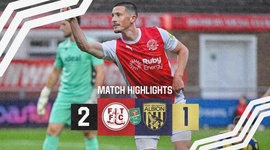 League Cup: Fleetwood Town 2 - 1 WBA (2024-2025)