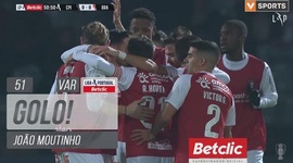 Liga Portugal Betclic: Casa Pia vs Sp. Braga, Golo 0-1 João Moutinho (2023-2024)