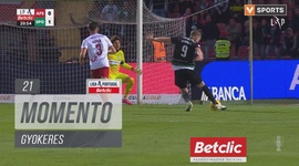 Liga Portugal Betclic: AVS SAD vs Sporting, Jogada Gyokeres, 21' (2024-2025)