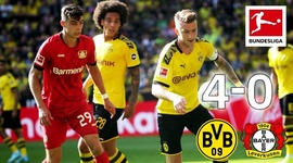 Bundesliga: Dortmund 4 - 0 Leverkusen (2019-2020)