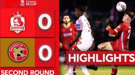 FA Cup: Alfreton Town 0 - 0 Walsall (2023-2024)
