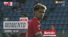 Liga Portugal Betclic: Santa Clara vs Sp. Braga, Jogada Gabriel Silva, 10' (2024-2025)
