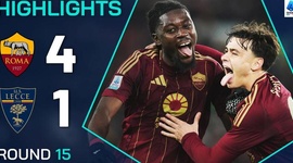 Serie A: Roma 4 - 1 Lecce (2024-2025)